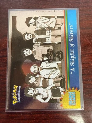 2000 Topps Pokemon Serie de TV 3 Lámina #OR12 Islas Naranja "Un barco lleno de escalofríos" Foto 1 de 4