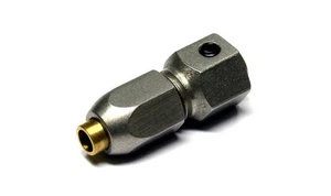 RC Model Ship Flex Collet 5 / 4.5mm R/C Hobby Boat Metal Coupler HR640 - Picture 1 of 2