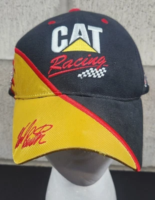 NASCAR Ward Burton #22 Cat Racing 2002 correa trasera sombrero negro Foto 1 de 4