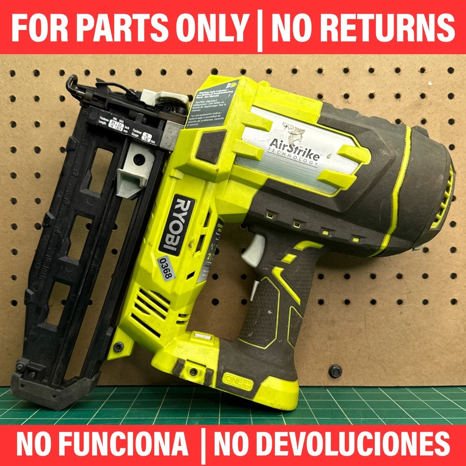 Clavadora con acabado AirStrike calibre 16 inalámbrica Ryobi P325 18V - solo para piezas/reparación Foto 1 de 4