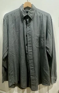 Brooks Brothers Woven in Italy Mens Cotton Wool Blend Long Sleeve Shirt Size M - Picture 1 of 4