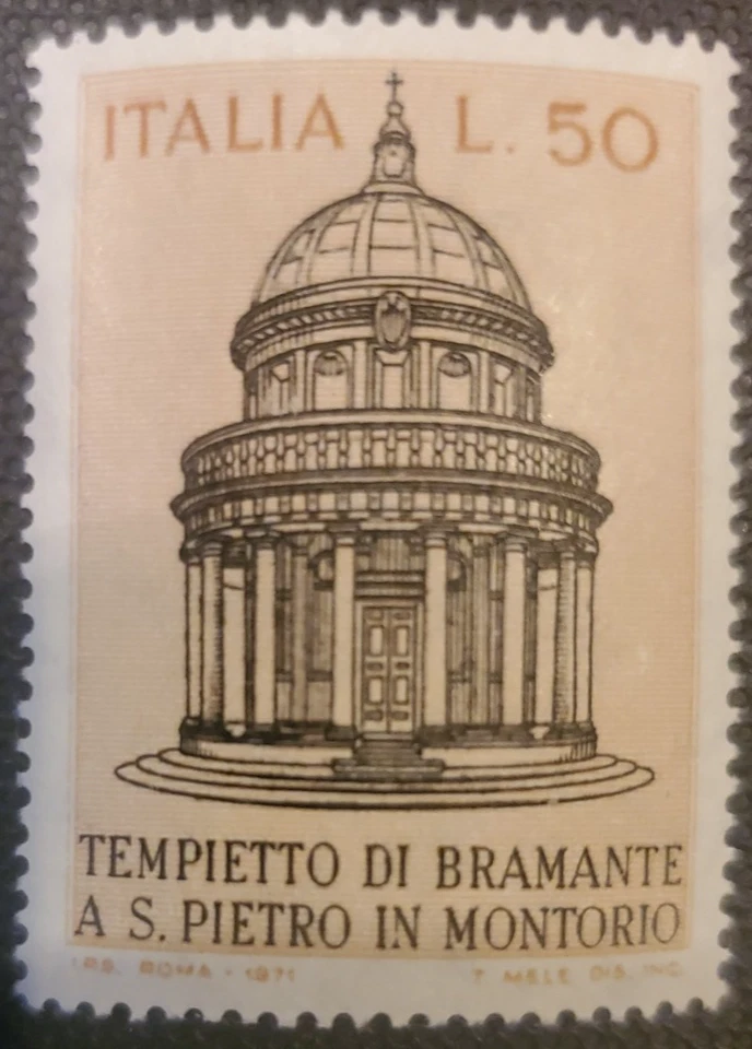 Estampillas Italia Scott #1035 - MNH Foto 1 de 1