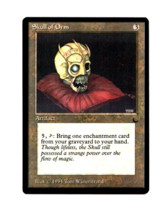 MTG Skull of Orm SP/NM- The Dark Magic the Gathering ~ Free Shipping ~ - Picture 1 of 2
