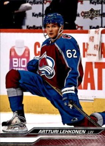 Artturi Lehkonen 2023-24 Upper Deck #41 NHL Avalanche ID:84617