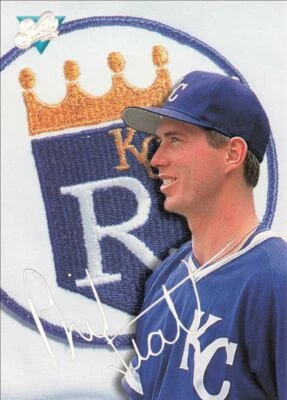1993 Leaf Studio Baseball Phil Hiatt Kansas City Royals #107 - Image 1 of 2