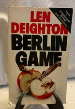 1983 Berlin Game by Len Deighton Panther Books Vintage Paperback Book