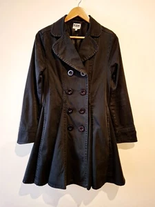 KDK London, highwayman style womens jacket, size 12, no belt, cotton, good cond - Picture 1 of 8