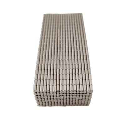 DEINEMAGNETEN Mini Magnete Ø2x4mm Neodym Stab Rund N52 Auswahl 10/20/40/60/100/200/300 Stück