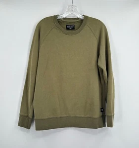 Richer Poorer Herren grün Baumwollmischung Crew Pullover Sweatshirt Gr. M - Bild 1 von 6