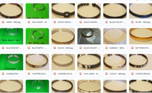 PULSERAS FLACAS COLOR BY ÁMBAR (nuevas) ELIGE TU FAVORITA - Imagen 1 de 73