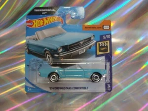 Hot Wheels ´65 Ford Mustang Convertible 5/10 HW Screen Time 2020 ovp/neu 1:64 - Bild 1 von 2