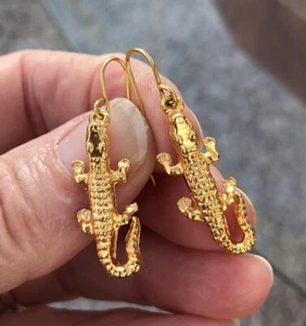 Aligator Ohrringe - Bild 1 von 8