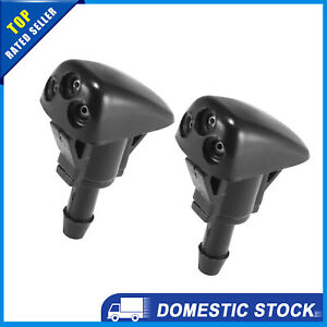 Pack of 2 For Kia Sorento 2003-2009 Front Windshield Washer Nozzles Wiper Spray