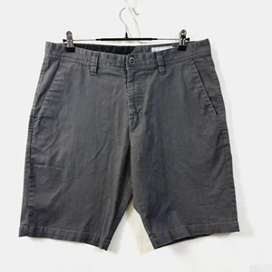 Volcom Shorts Herren Gr. 34x10" grau True To This Flatfront Chinohose Skate Grunge - Bild 1 von 11