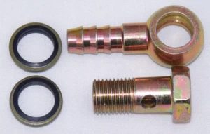 Weber Single Fuel Union + Banjo Bolzen für DCNF DCOE DCO/SP Vergaser       - Bild 1 von 6