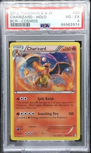 Low Pop (5) 2012 PSA 4 Charizard Boundaries Crossed Holo Rare 20/149 BW Cosmos - Picture 1 of 5