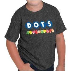 Vintage Retro DOTS Gumdrop Candy Costume Youth Crewneck T Shirts Boy or Girl - Picture 1 of 7