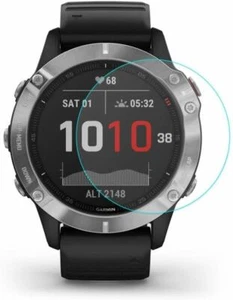 Tempered Glass Screen Protector Film for Garmin Fenix 5x - Picture 1 of 6