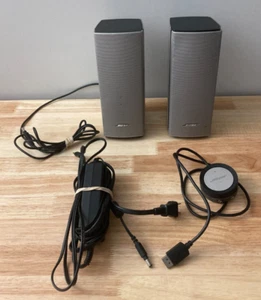 Bose Companion 20 Multimedia Speaker System Silver Complete (Tested) - Photo 1/2