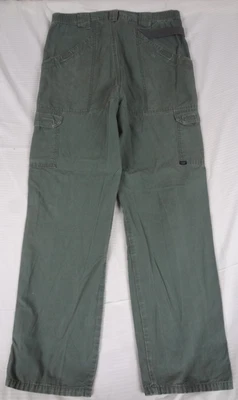 PANTALÓN VERDE 5.11 SERIE TÁCTICA BOLSILLOS DE TRANSPORTE OCULTOS TALLA REGULAR 34/34 K460 Foto 1 de 4