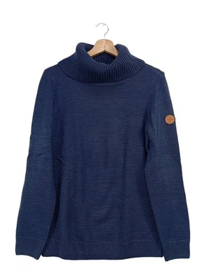 KANGAROOS Jersey de cuello alto Mujeres Jersey Talla EU 38 azul look casual - Imagen 1 de 4