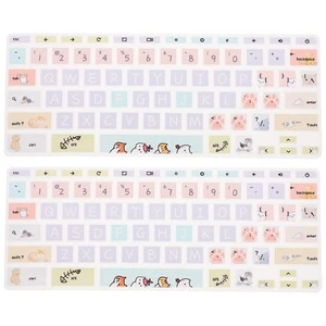 2 Pcs Tastaturschutz Tastaturschutzabdeckung Tastaturabdeckungen - Afbeelding 1 van 11