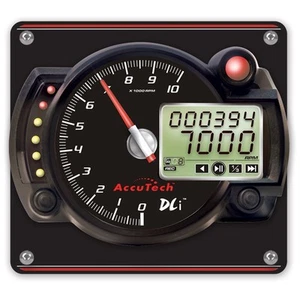 Velocímetro de registro de datos Longacre 4449 AccuTech DLi 'motor paso a paso' en panel de aluminio - Imagen 1 de 1