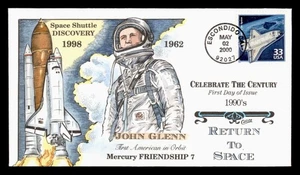 DR WHO 2000 FDC CELEBRATE CENTURY SPACE COLLINS HAND COLORED CACHET w9107 - Picture 1 of 2