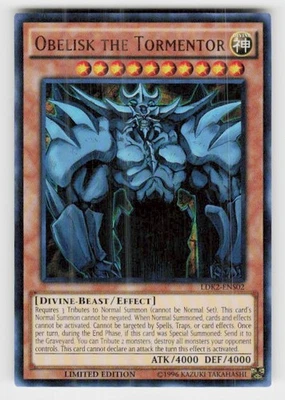 Legendary Decks II #LDK2-ENS02 Obelisk the Tormentor - Image 1 of 2