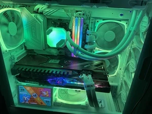Gaming Pc + Keyboard And Mouse (Read For Specs And Parts (2month Old Build) - Picture 1 of 13