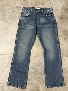 Bota delgada Wrangler/77 para hombre 32 X 32 ¡Gran aspecto! Excelente estado - Imagen 1 de 8