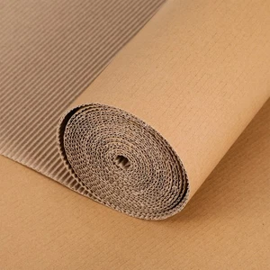 Cardboard Roll Corrugated Single Face Packing Supplies for Shipping - Picture 1 of 11