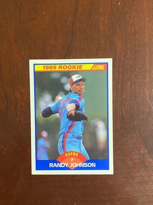 Pontuação 1989 - Randy Johnson #645 (RC) HOF - Imagem 1 de 2
