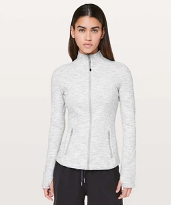 Lululemon Define Jacket Women's Sz 8 Wee Are From Space Nimbus Battleship Gray - Picture 1 of 11