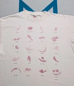 Vintage Wine Stain Shirt 1994 Made In USA Single Stitch Alcohol Booze Winery XL - Picture 1 of 7