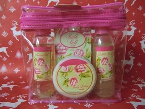 Accentra Rose 5 tlg. Duschgel Schaumbad Bodylotion Badesalz 6026964 Geschenkset - Bild 1 von 3