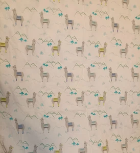 Queen Size Camel Print All Cotton Soft Bedspread Sheet 106" x 88" - Picture 1 of 4