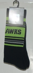 NFL Licensed Seattle Seahawks Socks 1 Pair Large Moisture Wicking - Picture 1 of 5