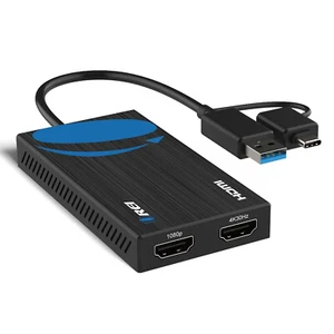 OREI SplitExtend HDMI Splitter Extender For Dual Extended Display (USBC2HDMI2) - Picture 1 of 11