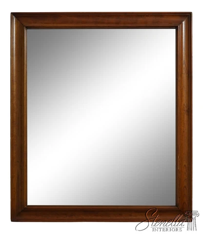 F60969EC: STICKLEY Cherry Rectangular Framed Mirror Cover