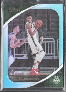 Giannis Antetokounmpo Basketball Panini #55 Teal SN Milwaukee Bucks - Picture 1 of 2