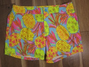 Chubbies Men's The Hooligans Multi Neon Pineapple Mesh Lined Swim Trunks Sz L - Picture 1 of 10