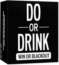 Do or Drink Win or Blackout Game Drinking Cards