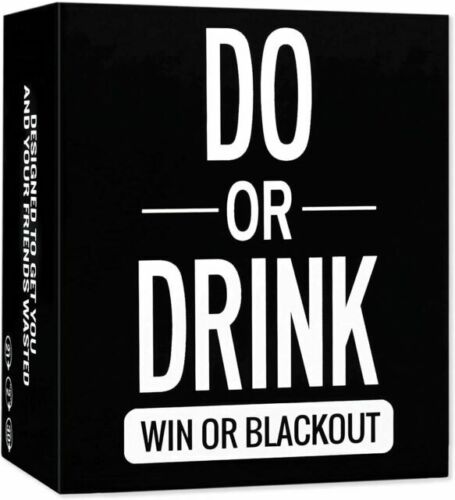 Do Or Drink Adult Game For Friends  Perfect for Parties & Bachelorette  Games – Quirky Hai