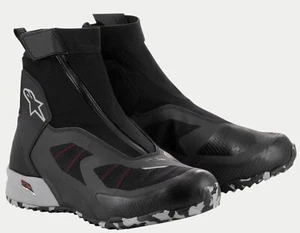 Scarpe moto impermeabili Alpinestars CR-8 GORE-TEX SHOES black mid gray bright r - Foto 1 di 1