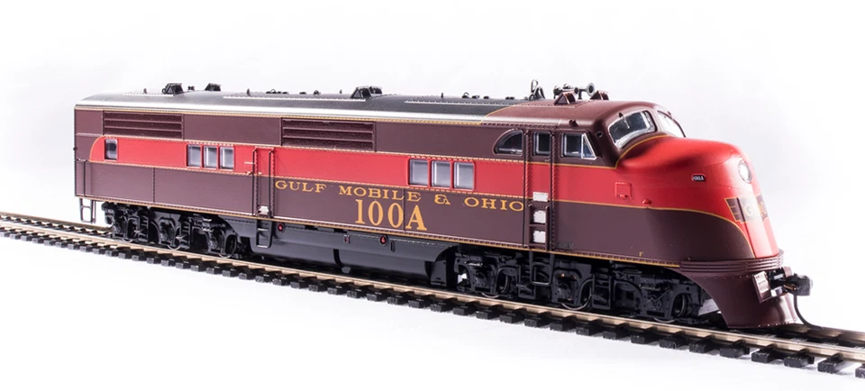 BROADWAY LTD. HO GM&O EA #100A GRANATE TARDÍO Y ROJO DC/DCC/SONIDO PN 6905 Foto 1 de 1