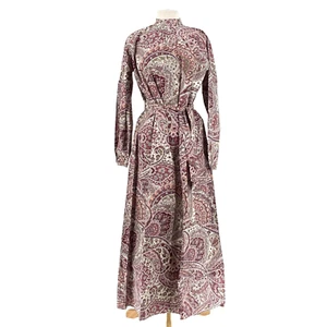 CEO Ceylan Otantik Maxi Dress Turkish Paisley 4 NEW Cottage Core Prairie Modest - Picture 1 of 7