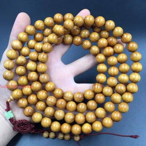 New 10cm x108 Buddhism Prayer Beads Necklace Zen Monk Kung Fu Meditation Gift - Picture 1 of 7