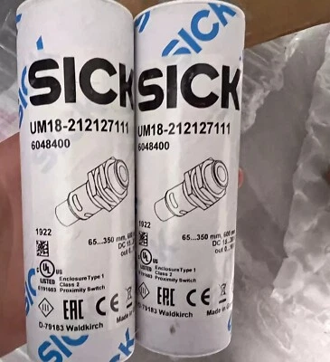 1pcs SICK UM18-212127111 6048400 Ultrasonic Sensor NEW - Image 1 of 4