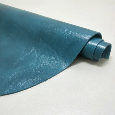 DIY Genuine Real Leather Fabric Soft Scrap Hide Cut Upholstery Craft Material - Image 1 of 4